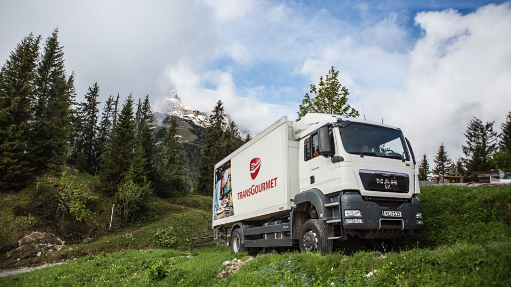 Transgourmet - Lieferung ans Kreuzeckhaus